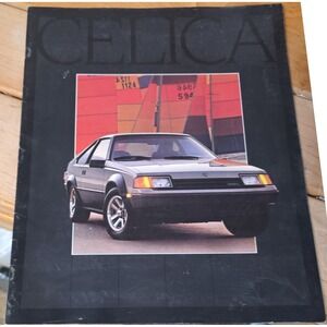Vintage 1983 Toyota Celica Sales Brochure GT ST GT-S Liftback Coupe Original 80s